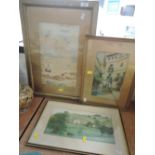 A selection of original water colour and print