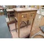 A Regency style mahogany side cabinet