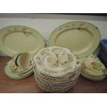 A selection of ceramics including Spode