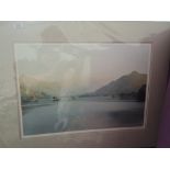 A full colour print after Rob Piercy depicting Lakedistrict Ullswater