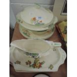 A part tea or dinner service by Crown Ducal