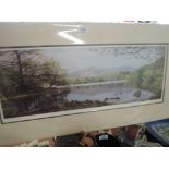 A print after K Melling of Rydal Water signed