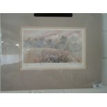 An impressionist style limited run after Janet Rogers titled Field 456/500