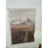A limited run print of Scottish highland mountain The Cobbler by Rob Piercy