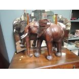 A large model elephant, approx 23' high