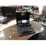 A vintage Everest typewriter