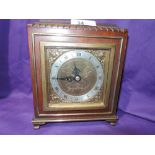 A mantle clock retailed by Parkhouse & Wyatt Southampton an Elliott clock