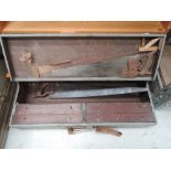 A vintage joiners toolbox