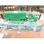 Two model BP Tranforming trucks 1998 collectors Limited Edition