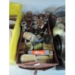 A selection of collectable tins and similar