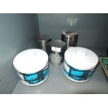 A selection of kitchen containers and jars