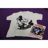 A Vivienne Westwood Mickey Mouse punk era T-Shirt label marked Seditionaires and likely to be