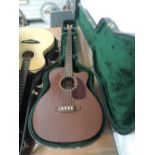 A Martin BC15E electro acoustic bass guitar in hard case, 736204 (2000)