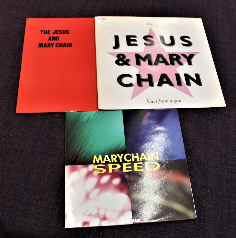 A lot of 3 records by the Jesus and Mary Chain