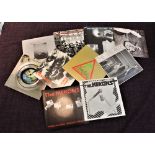 A ten single lot from the Mekons [ rare early release ] Monochrome Set and Members - Punk / Post