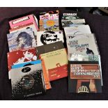 A lot of 40 indie seven inch singles , close to shop bought condition with some rare titles up for