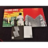 A lot of two rare early Killing Joke 10' ep's