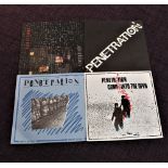 A lot of four uk seven inch singles by Penetration - great UK Punk