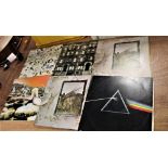 A nice lot of Rock interest on offer with titles from Pink Floyd , Led Zep and Black Sabbath ,