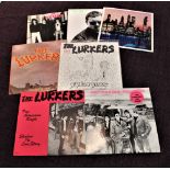 A lot of seven UK singles by the Lurkers