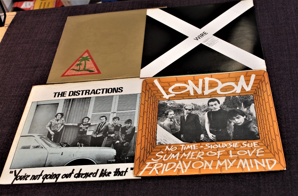 A lot of eight UK Punk / New Wave and Post Punk twelve inch singles - Image 2 of 2