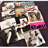 A lot of fifteen UK original Jam singles - a lovely collection of great music