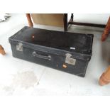 A vintage car luggage case