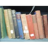 A selection of hard back literature including Lancashire history