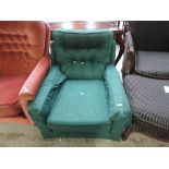 A vintage arm chair, possibly G-Plan