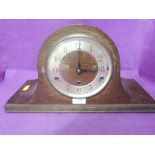 A mid century mantel clock