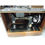 A Singer sewing machine no EB405599