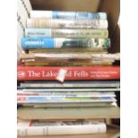 A selection of hardback books including local Lakeland interest