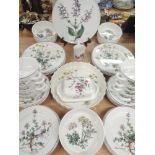 A selection of table and kitchen wares by Villeroy and Boch Botanica