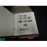 A collection of three boxes of stamps including good Isle of Man mint album