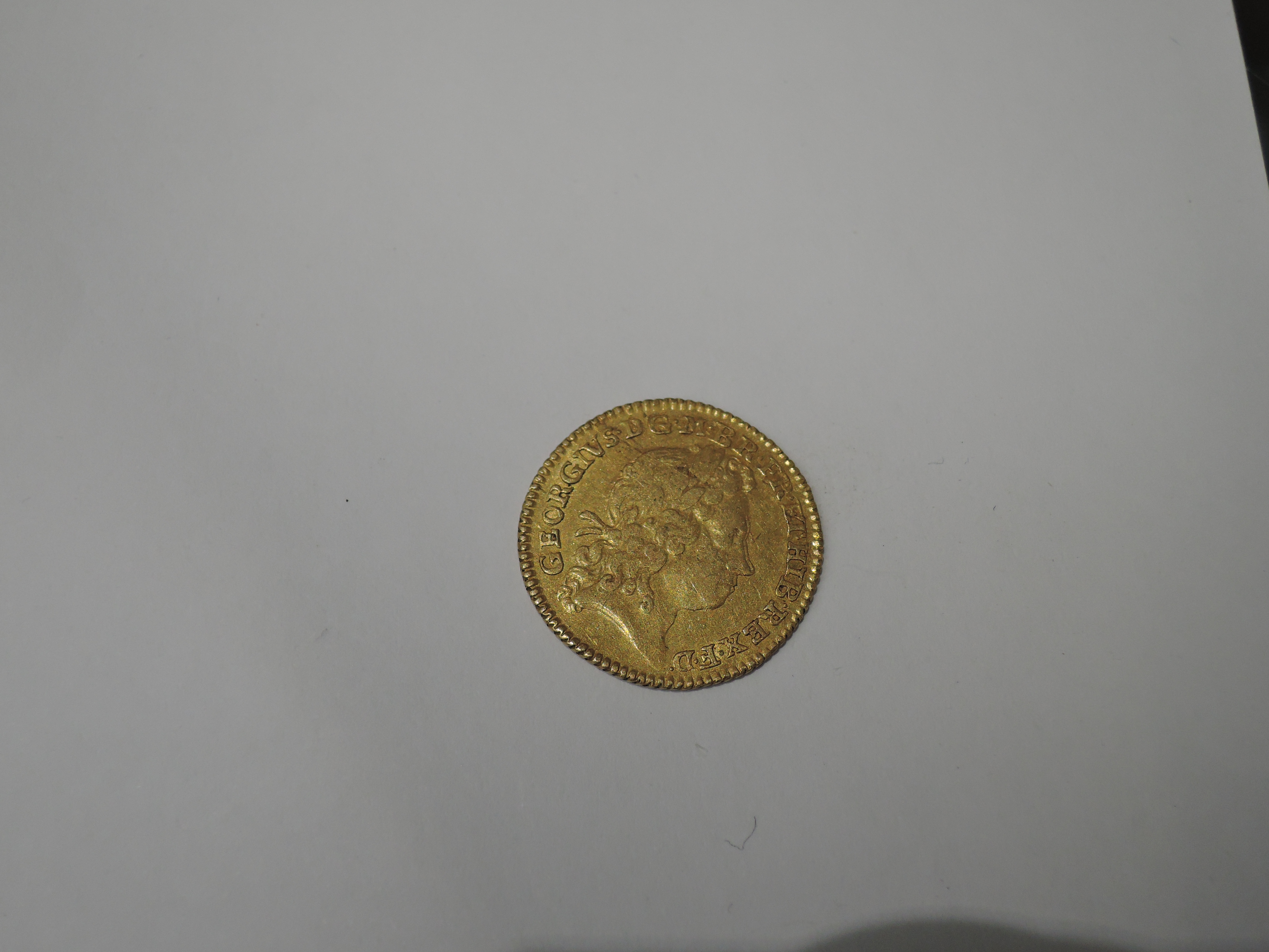 A 1720 George I Gold Half Guinea - Image 4 of 4