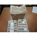 A collection of GB stamps, mint in albums and on stock cards, Queen Elizabeth II 1952 Wildings, 1/2d