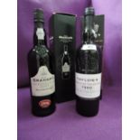 Two bottles of late bottled vintage Port, W & J Grahams 1996 and Taylors 1999, both in card boxes