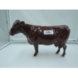 A Beswick study, Red Polled Cow 4111, boxed
