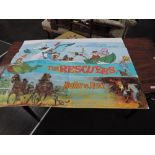 A collection of Walt Disney British Quad film posters (30 x 40 inch) including The Aristocats /