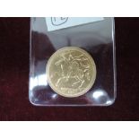 An Isle of Man 1973 gold sovereign