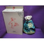 A modern Steiff limited edition Bear, Chinese Opera Teddy Bear 2003, having white tag 676031 with