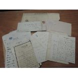 A selection of 19th century early 20th century ephemera relating to James Williamson of Lancaster (