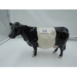 A Beswick study, Belted Galloway Cow 4113A