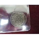 A William I hammered silver penny Winchester mint, obverse crowned bust of king holding sceptre,