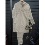 A reproduction Indian Commonwealth soldiers tunic and jodhpurs made for the film, Rangroot,