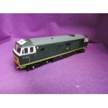 A scratch built 0 gauge electric operated diesel locomotive D7043