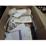 A very large box of Netherlands First Day cover, covers and stamps, needs viewing
