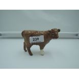 A Beswick study, Limousin Calf 1827E, boxed