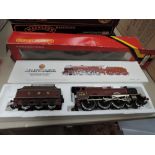 A Hornby 00 gauge LMS 4-6-0 loco & tender, Duke of Sutherland, boxed R357