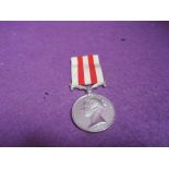 A British India Mutiny medal to Gunr. John Morgan V Fld Baty, 1. CP4 6th Bn. R.A.